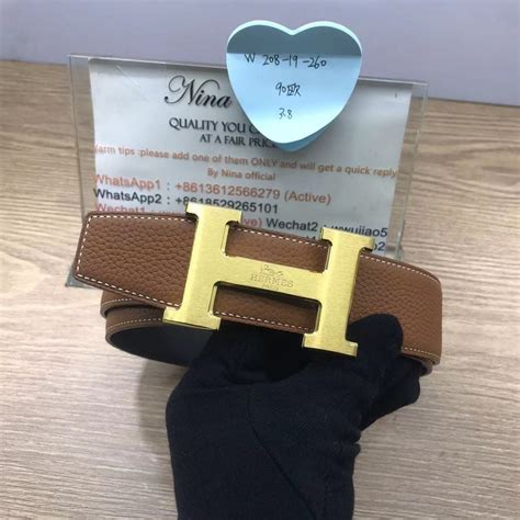 [QC] Hermes leather belt : r/DesignerReps 